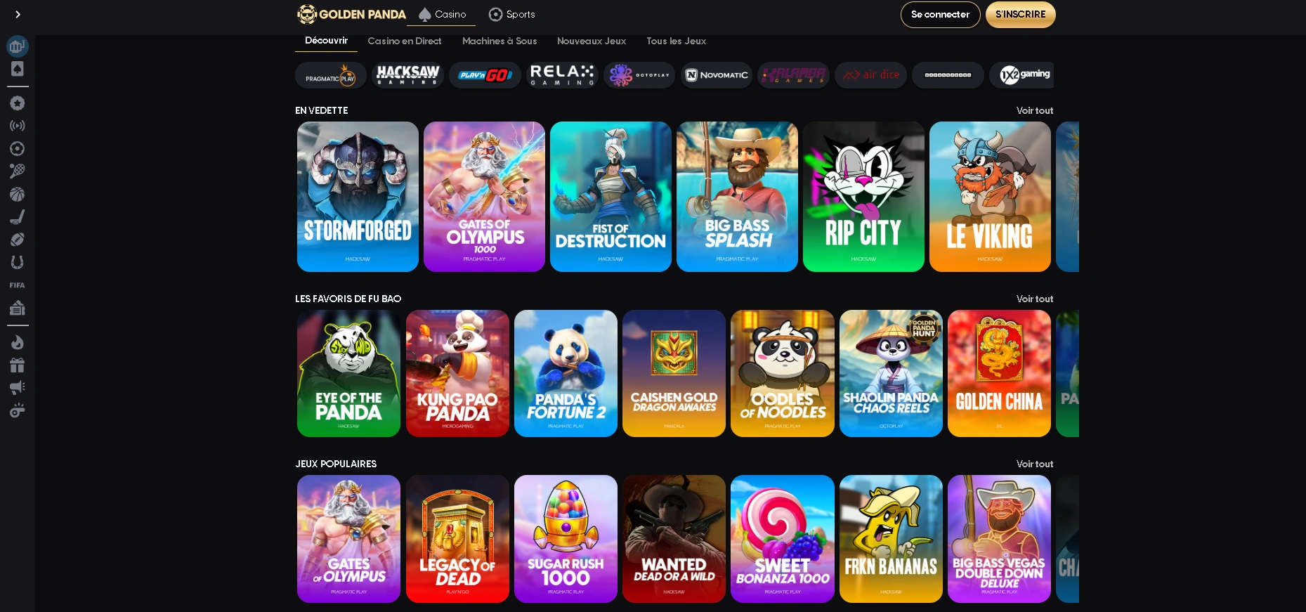 Jeux de table (Blackjack, Roulette, etc.) Jeux de table (Blackjack, Roulette, etc.)